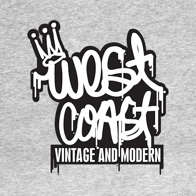 West Coast Vintage & Modern logo design. by West Coast Vintage & Modern